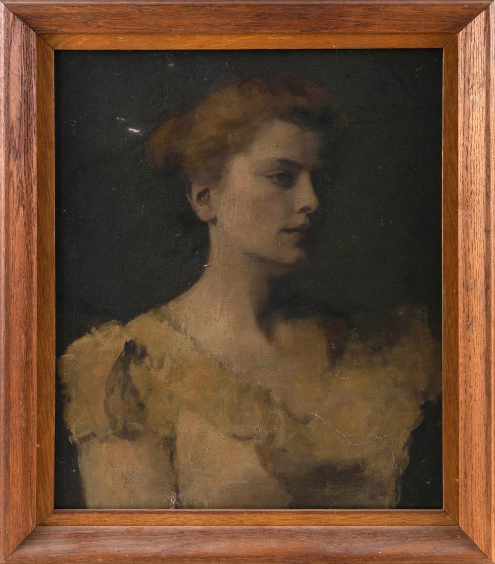 Appraisal: PORTRAIT OF A WOMAN LATE TH CENTURY X FRAMED X