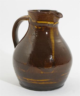 Appraisal: Dorothy Kemp born a large slip ware jug two Peter