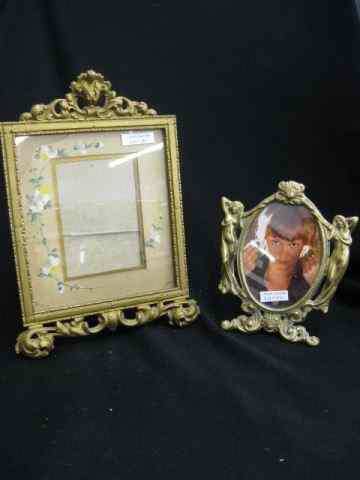 Appraisal: Frames brass bronzed '' to ''