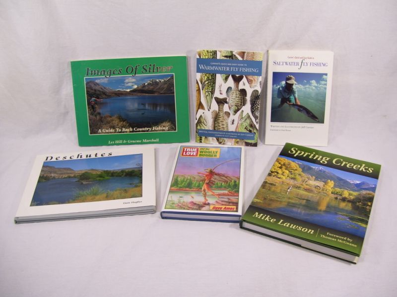 Appraisal: - Books on Fly Fishing Lot includes Images of Silver