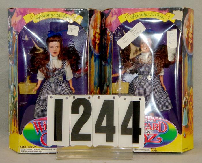 Appraisal: Lot of Dorothy and Todo Wizard of Oz character dolls