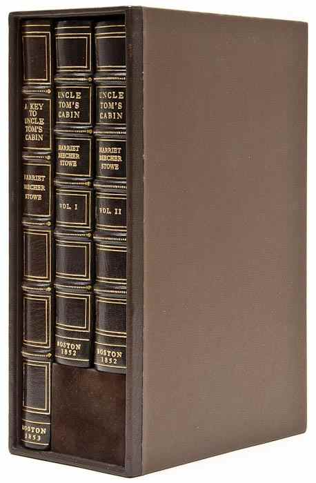 Appraisal: Stowe Harriet Beecher Uncle Tom's Cabin vol first edition first