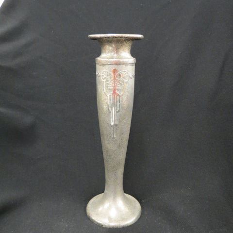 Appraisal: Silvercrest Sterling on Bronze Vase excellent