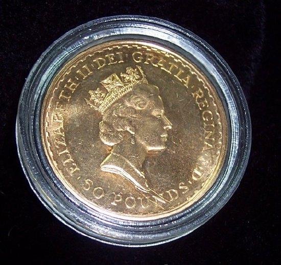 Appraisal: A oz fine gold piece gm