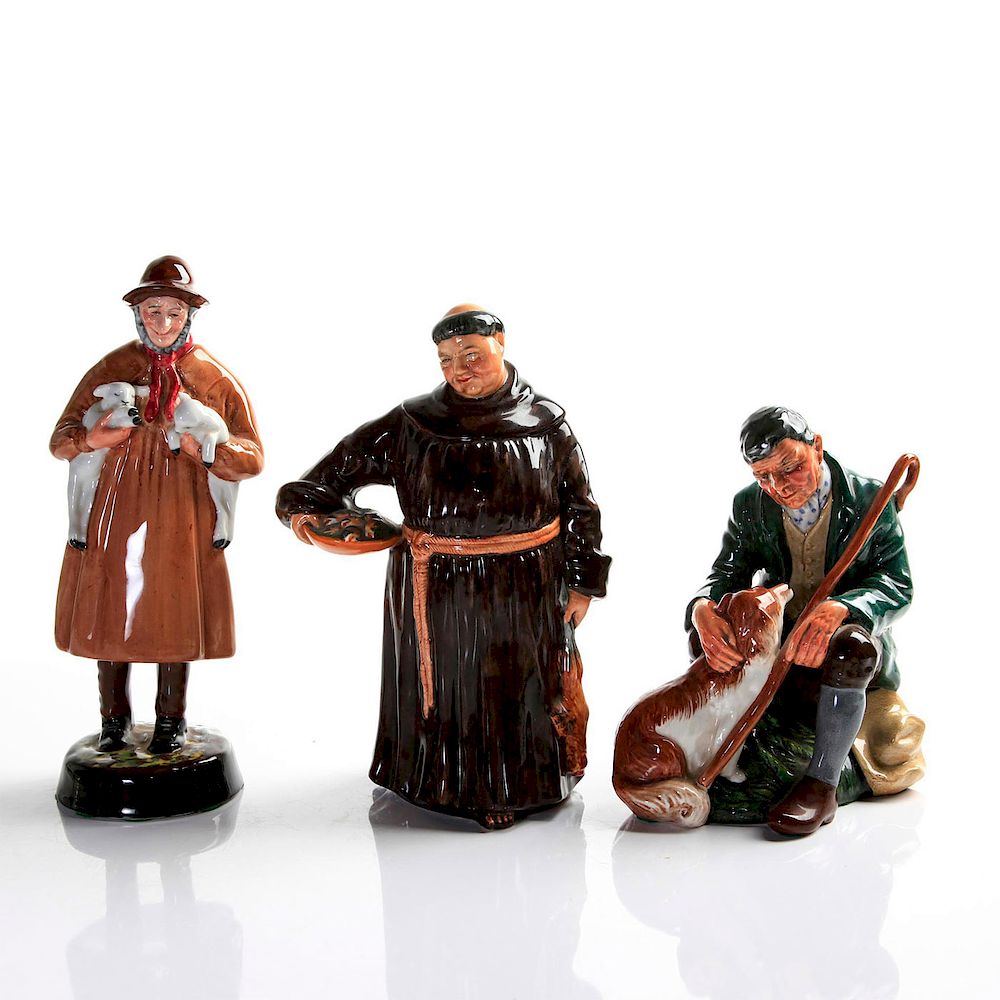 Appraisal: ROYAL DOULTON FIGURINES INC MONK MASTER HN HN HN Issued