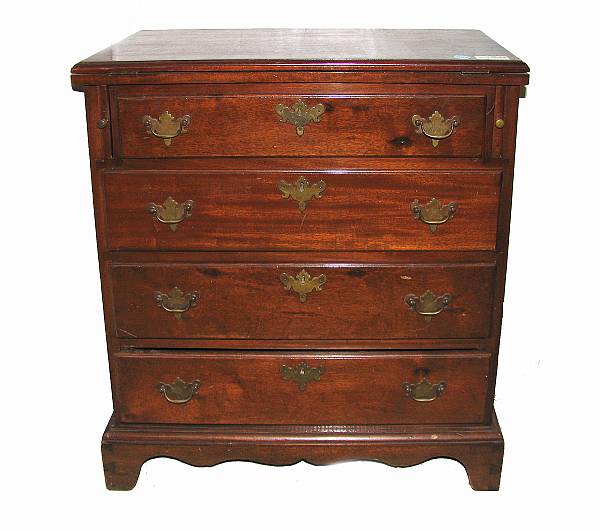 Appraisal: A George II style bachelor's chest height in width in