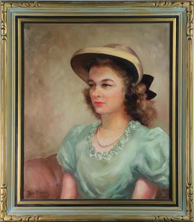 Appraisal: Painting Rose Edtbauer Hiemke Rose Edtbauer Hiemke American - Portrait