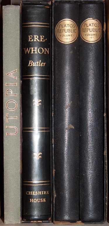 Appraisal: Fine Press Illustrations Three titles Thomas More ''Utopia '' illus