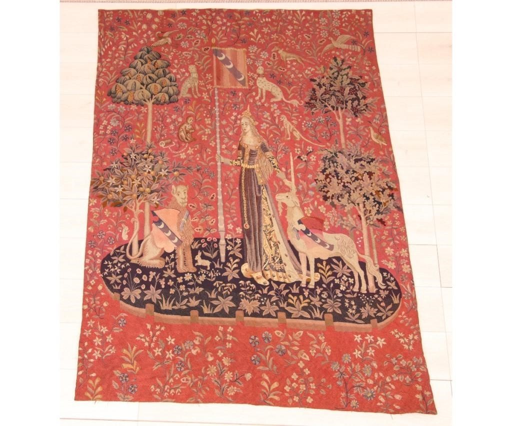 Appraisal: Late th c tapestry 'The Sense of Touch II' from