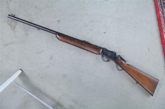 Appraisal: B S A LEVER ACTION RIFLE long rifle caliber ''