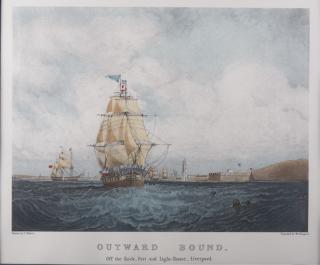 Appraisal: Samuel Walters Outward Bound Colored Print Samuel Walters - Outward