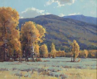 Appraisal: Fall at Blacktail Butte by Scott Christensen Scott Christensen -