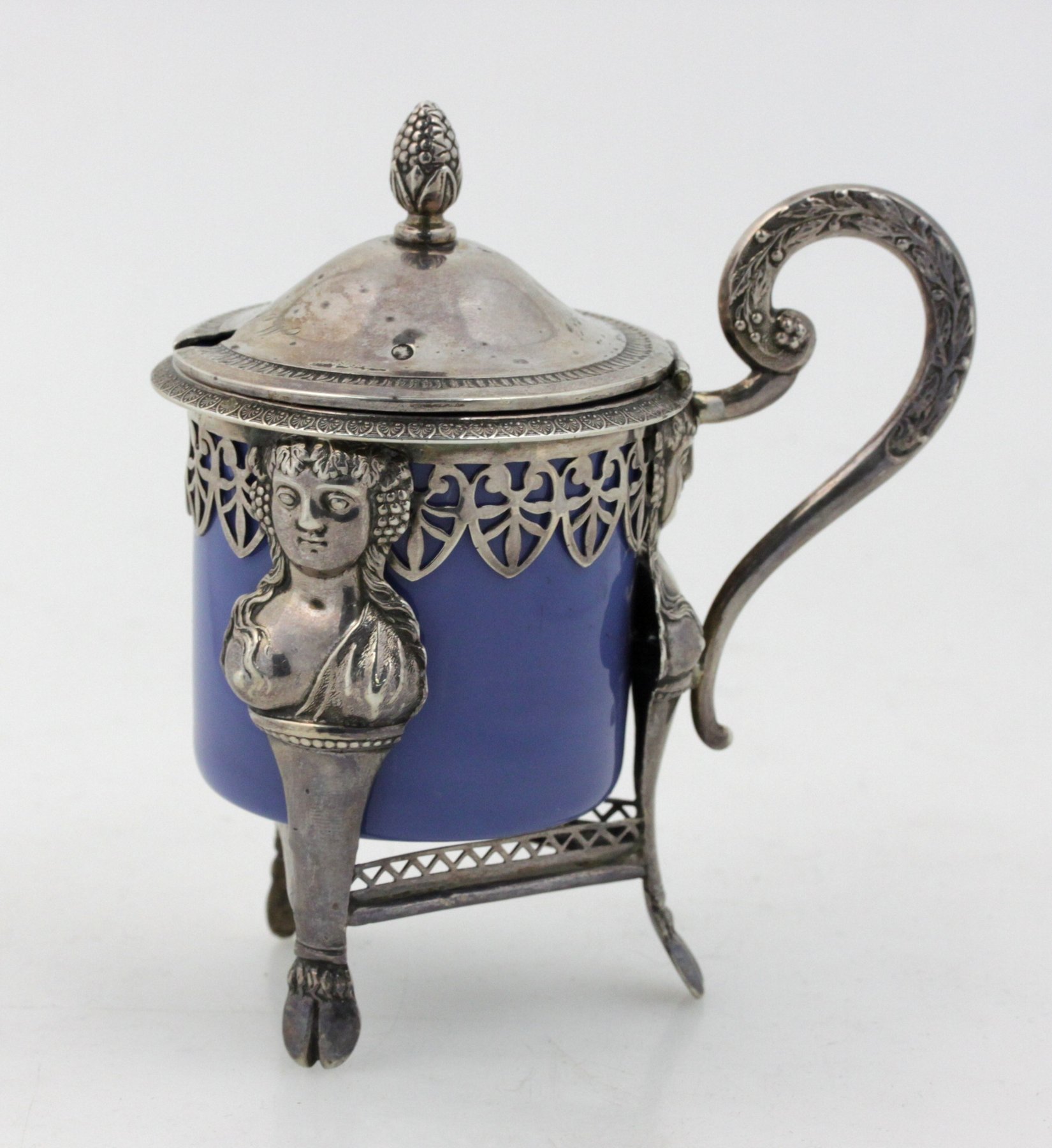 Appraisal: A French silver mustard pot Ambroise Mignerot Paris circa the