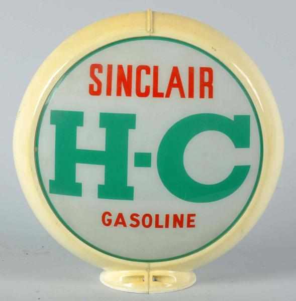 Appraisal: Plastic Sinclair H-C Gasoline Globe Description Circa s Some minor