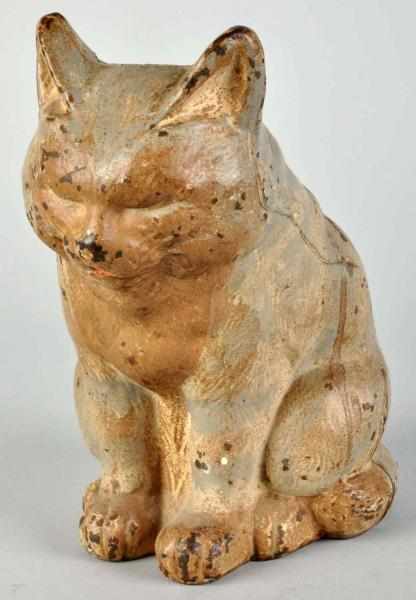 Appraisal: Cast Iron Hubley Sleeping Cat Doorstop Description Full figure Condition