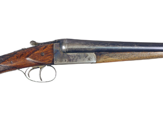 Appraisal: French Field Grade gauge sn Double bbl shotgun retaining plus