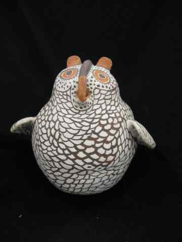 Appraisal: Figural Owl Indian Pottery Vessel ''