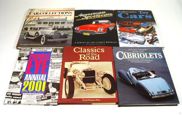 Appraisal: Collection of motoring related books including 'A Collector's Guilde to