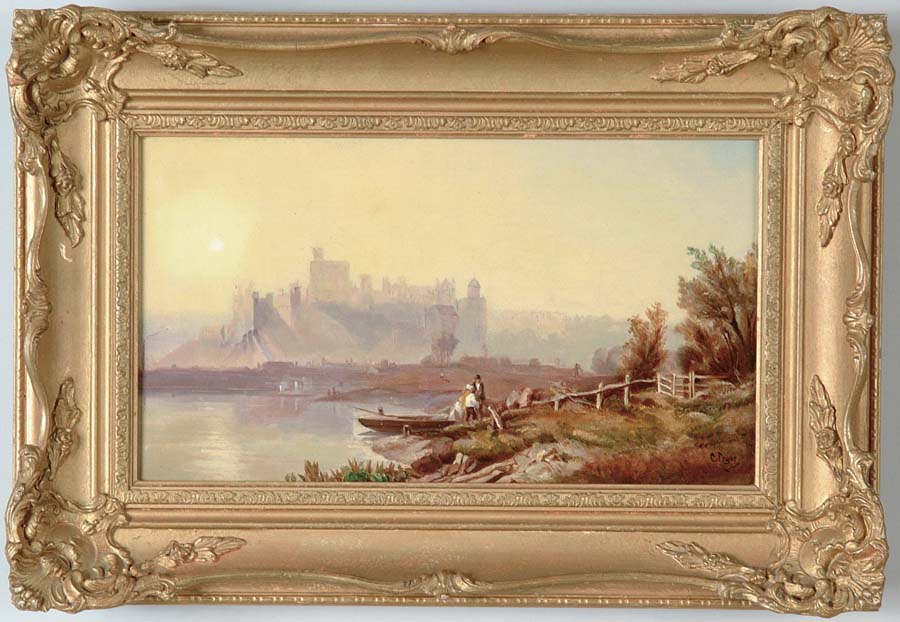 Appraisal: C PRYOR British th th Century COMING ASHORE Oil on