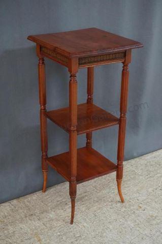 Appraisal: Vintage Persian Style Side Table - Fern Stand 's- 's