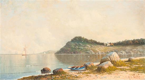 Appraisal: Sale Lot Karl Eugene Felix Austrian - Coastal Scene with