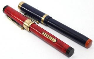 Appraisal: Eclipse Diamond Co's Faux Stone Fountain Pens Of faux marble