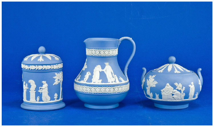 Appraisal: Wedgwood Jasper Ware items late Nineteenth Century Impressed Wedgwood marks