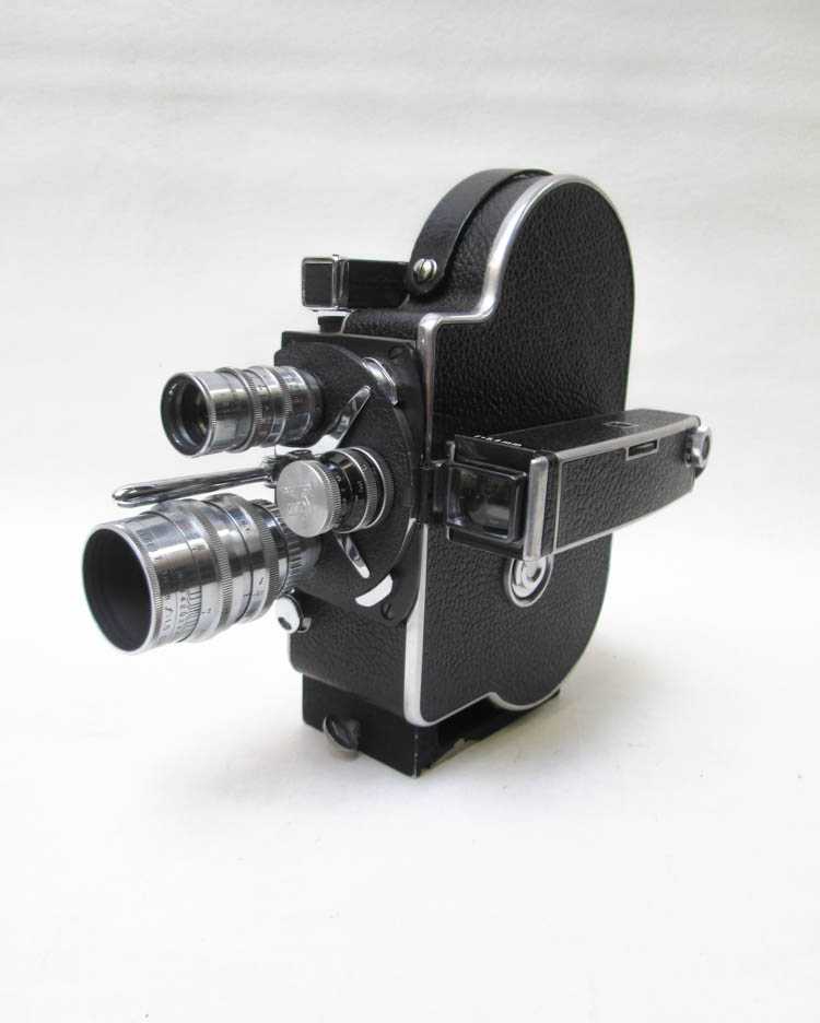 Appraisal: PAILLARD BOLEX MODEL H REFLEX MOVIE CAMERA three lens Elgeet