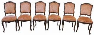 Appraisal: Antique French Dining Chairs Antique French Dining Chairs Dimensions x