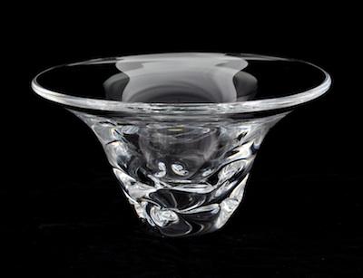 Appraisal: An Orrefors Glass Bowl Approx - D x - H