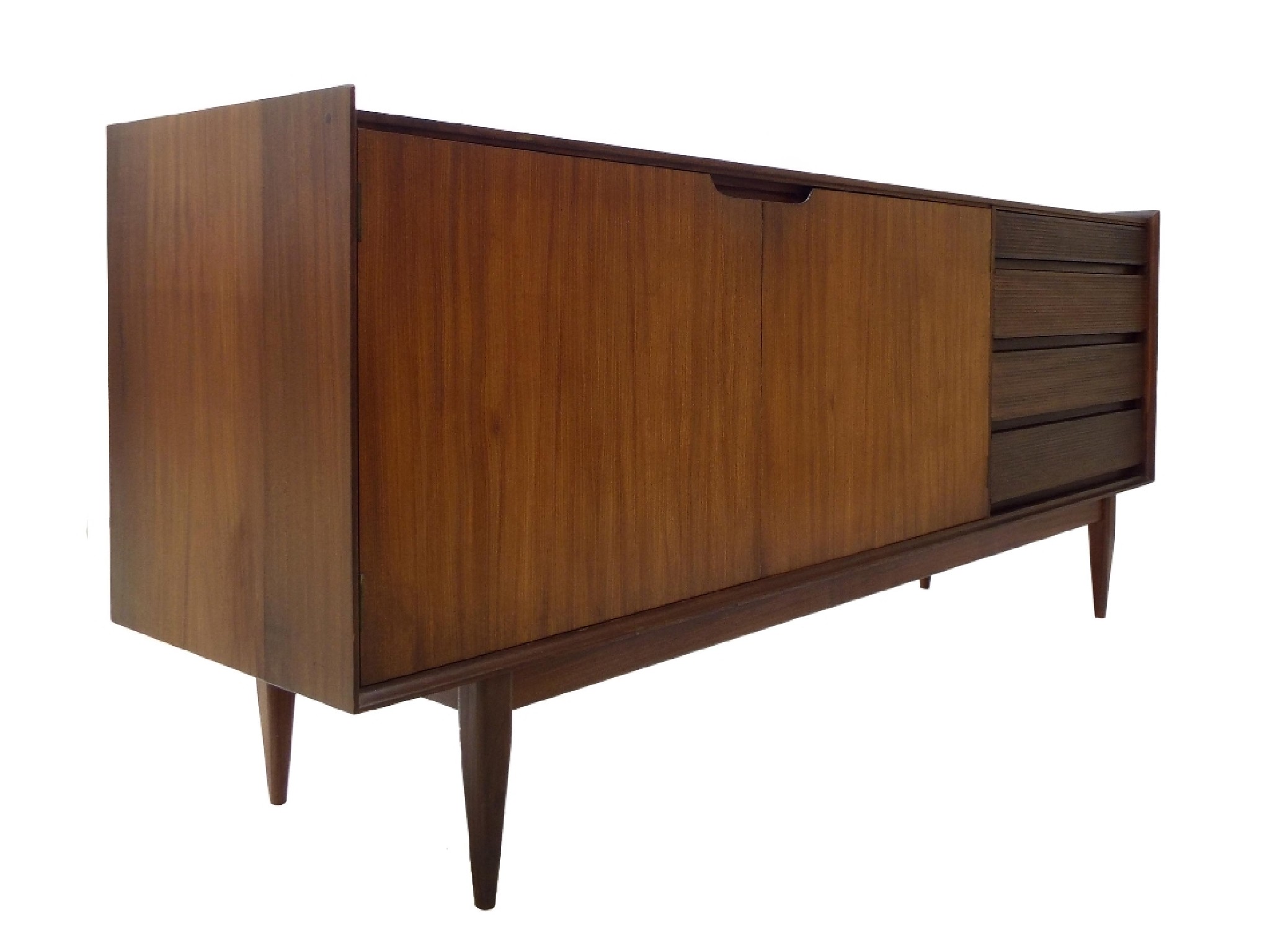 Appraisal: Richard Hornby for Fyne Layde - s Afromosia sideboard fitted