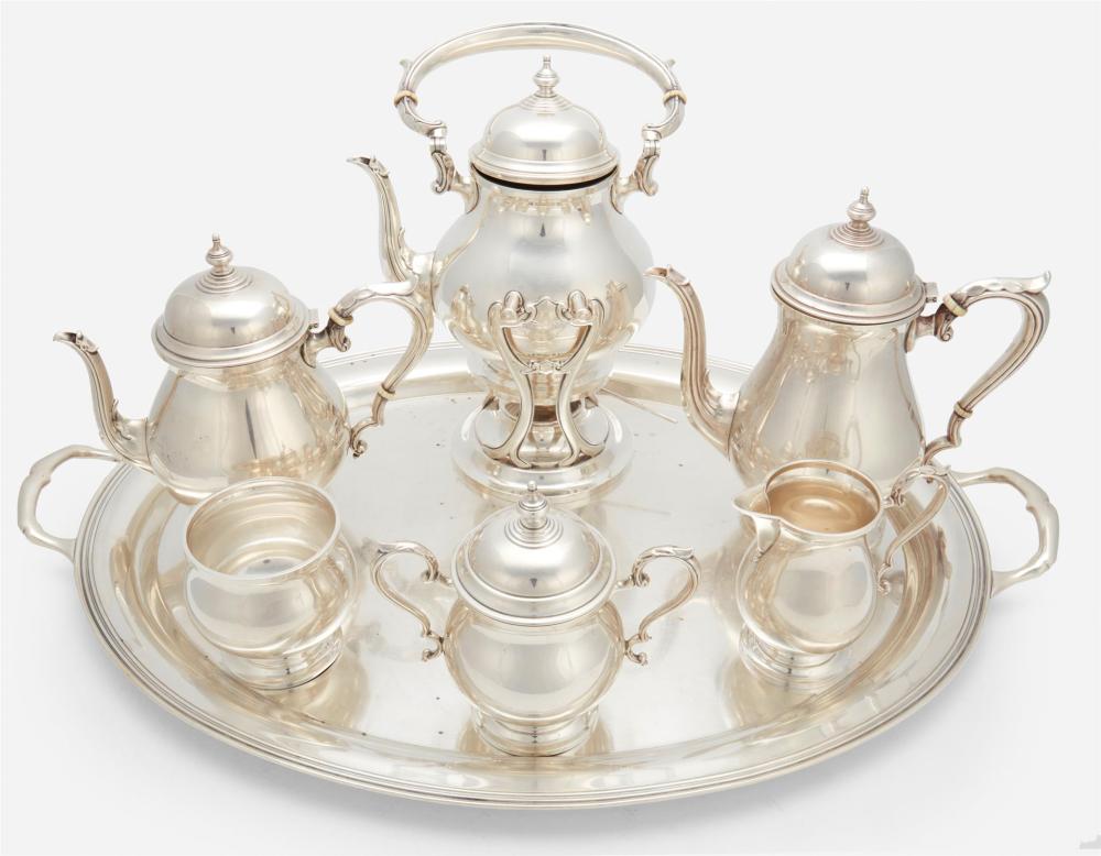 Appraisal: A M Fred Hirsch sterling silver tea and coffee service