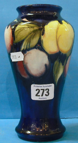 Appraisal: Moorcroft Vase decorated in the Wisteria design height cm background