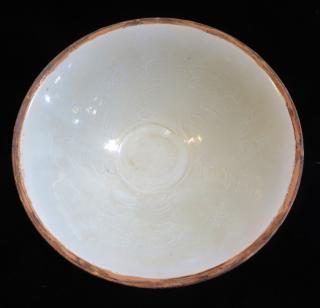 Appraisal: Antique Ding Ware Bowl Antique Ding Ware Bowl Thin walls