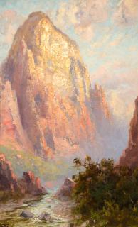 Appraisal: John Fery - The Great White Throne Zion National Park