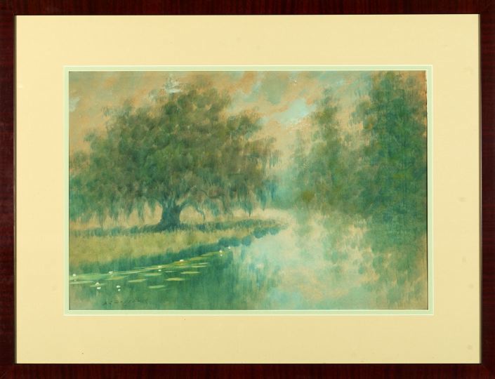 Appraisal: Alexander John Drysdale American New Orleans - Bayou Oaks oil