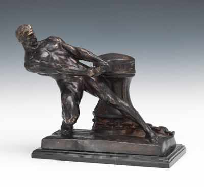 Appraisal: Henri Bargas French th Century An Art Deco figure of