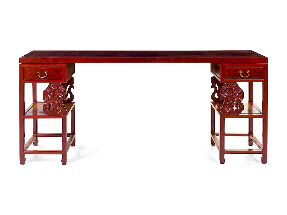 Appraisal: A Chinese Hardwood Altar Table TH CENTURY