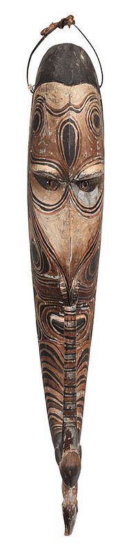 Appraisal: Iatmul Ceremonial Mei Mask Papua New Guinea Sepik River region