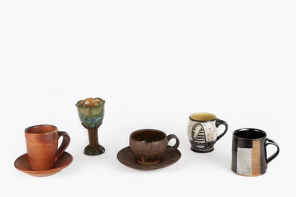 Appraisal: Famous Makers Cup Collection A Group of Five Cups by