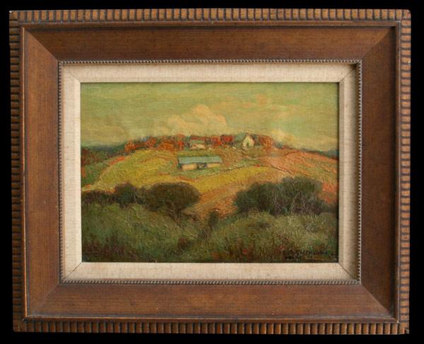 Appraisal: EISENLOHR Edward G American - Texas Hillside OIL C B