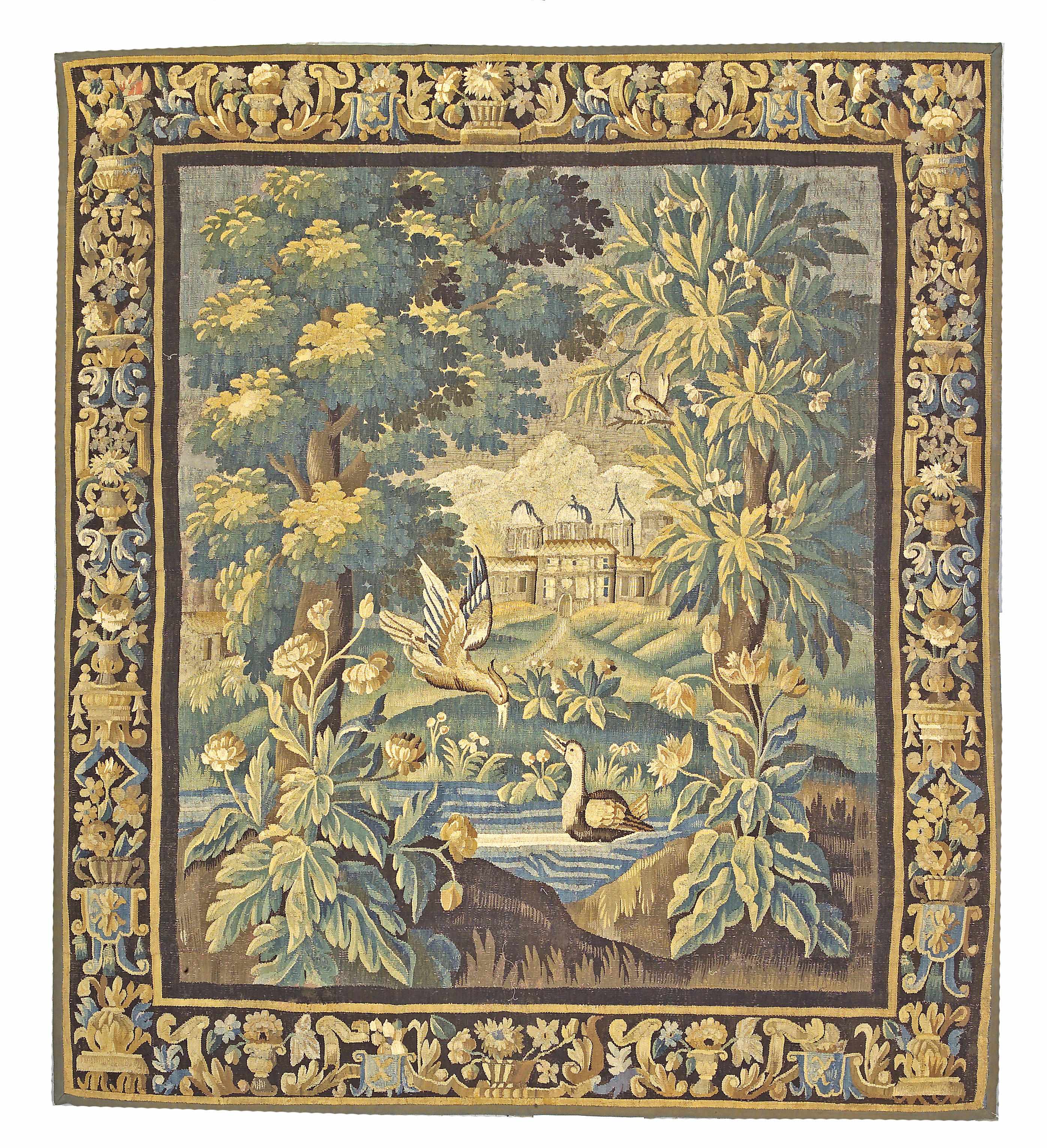 Appraisal: A Flemish tapestry Flanders th centurysize approximately ft in x