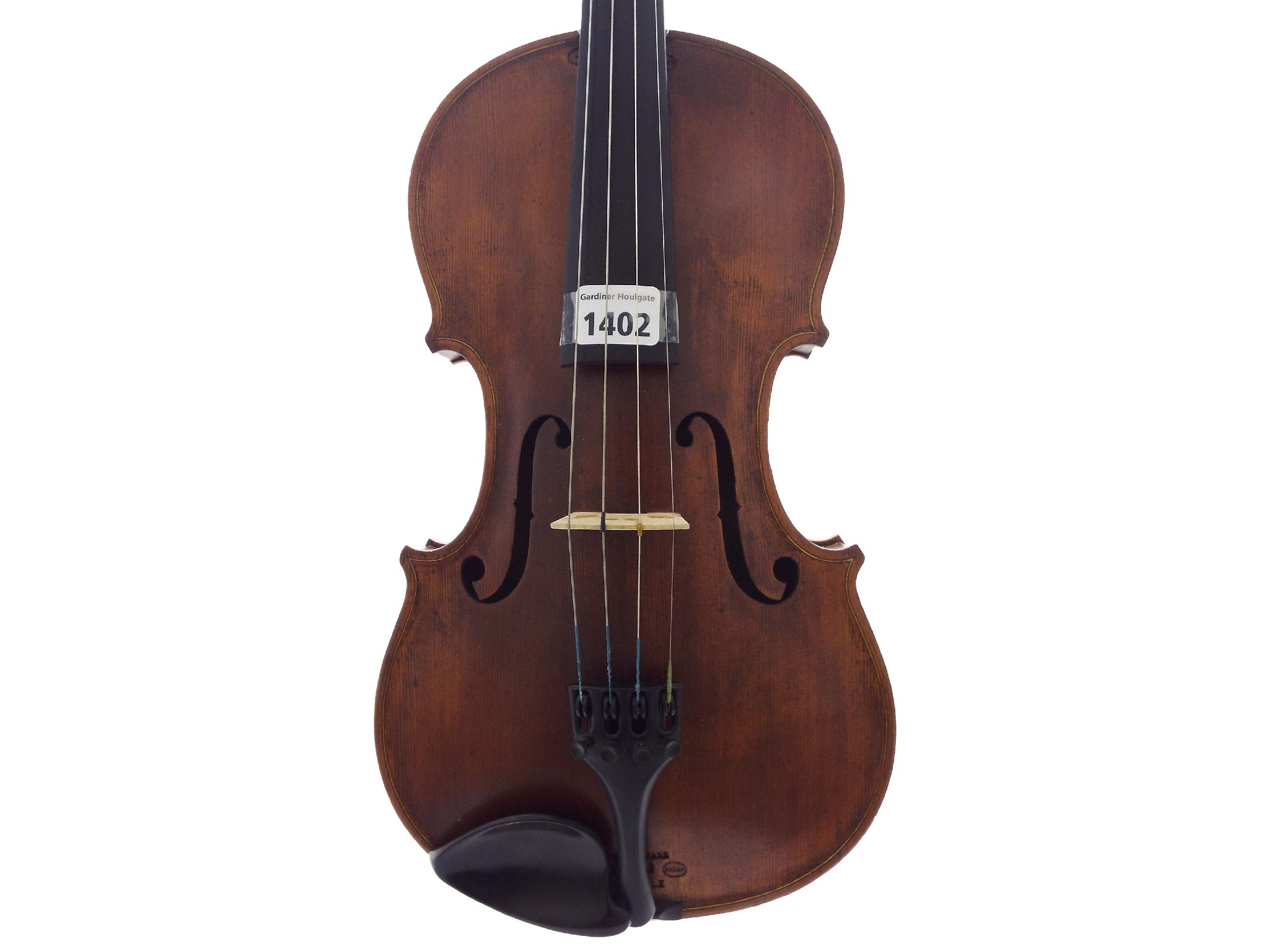 Appraisal: English violin by and branded J Priestnall Rochdale to the