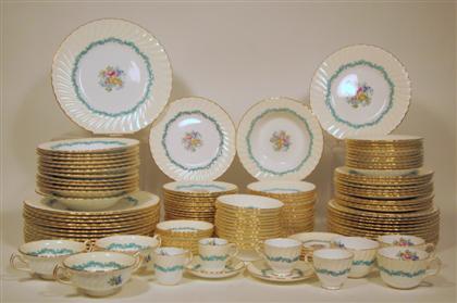 Appraisal: Minton Ardmore pattern partial dinner service th century