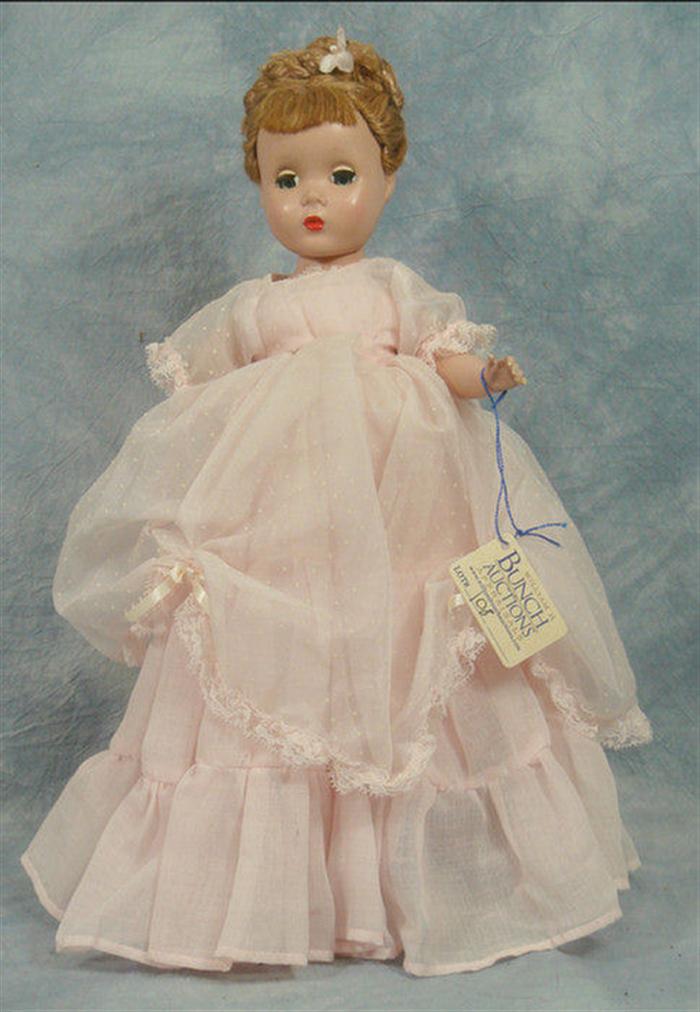 Appraisal: Vintage Maggie Face Hard plastic doll hard plastic material not