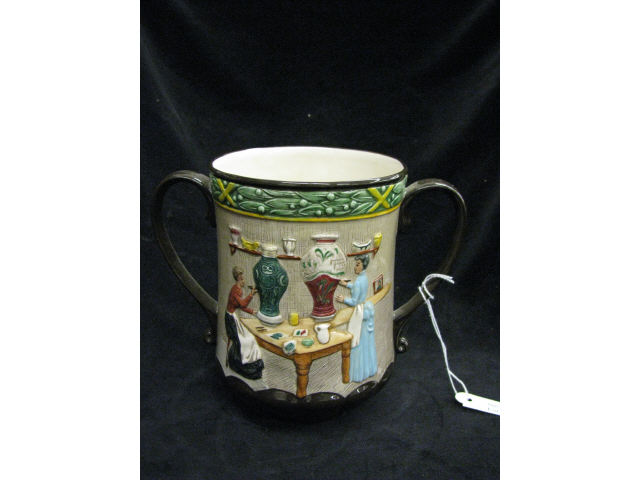 Appraisal: Royal Doulton Loving Cup Pottery in the Past D- F