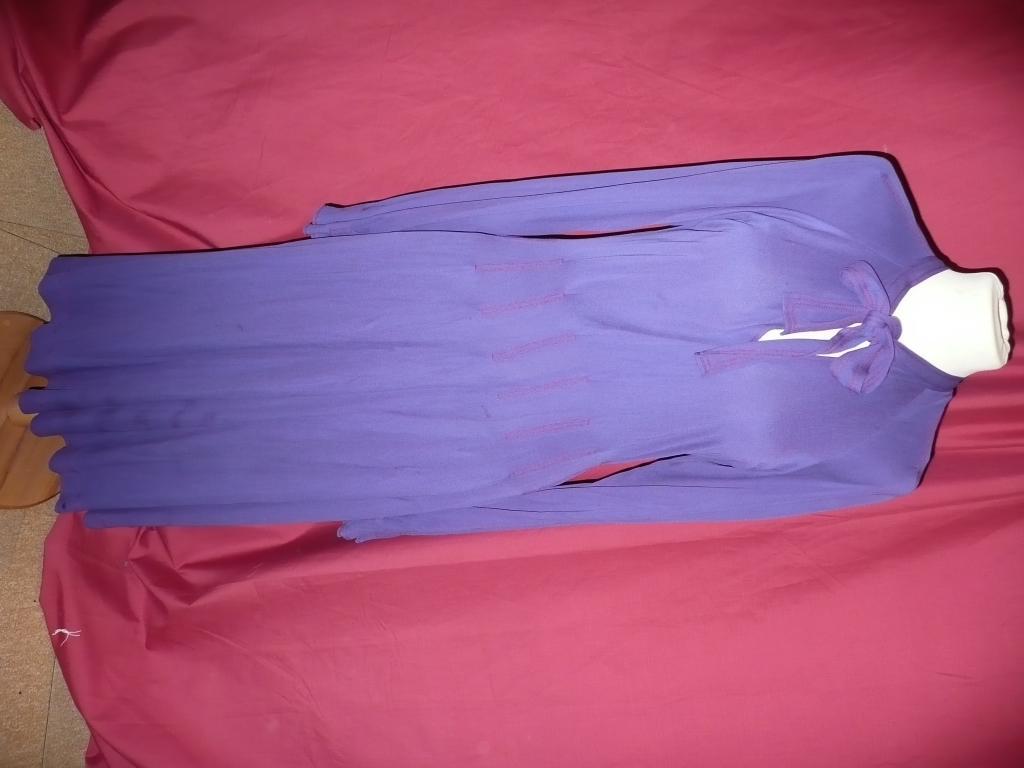 Appraisal: A Jean Muir - size dress in purple with a