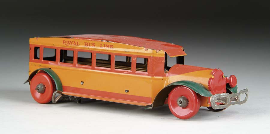 Appraisal: MARX WIND-UP ROYAL BUS U S A A very clean