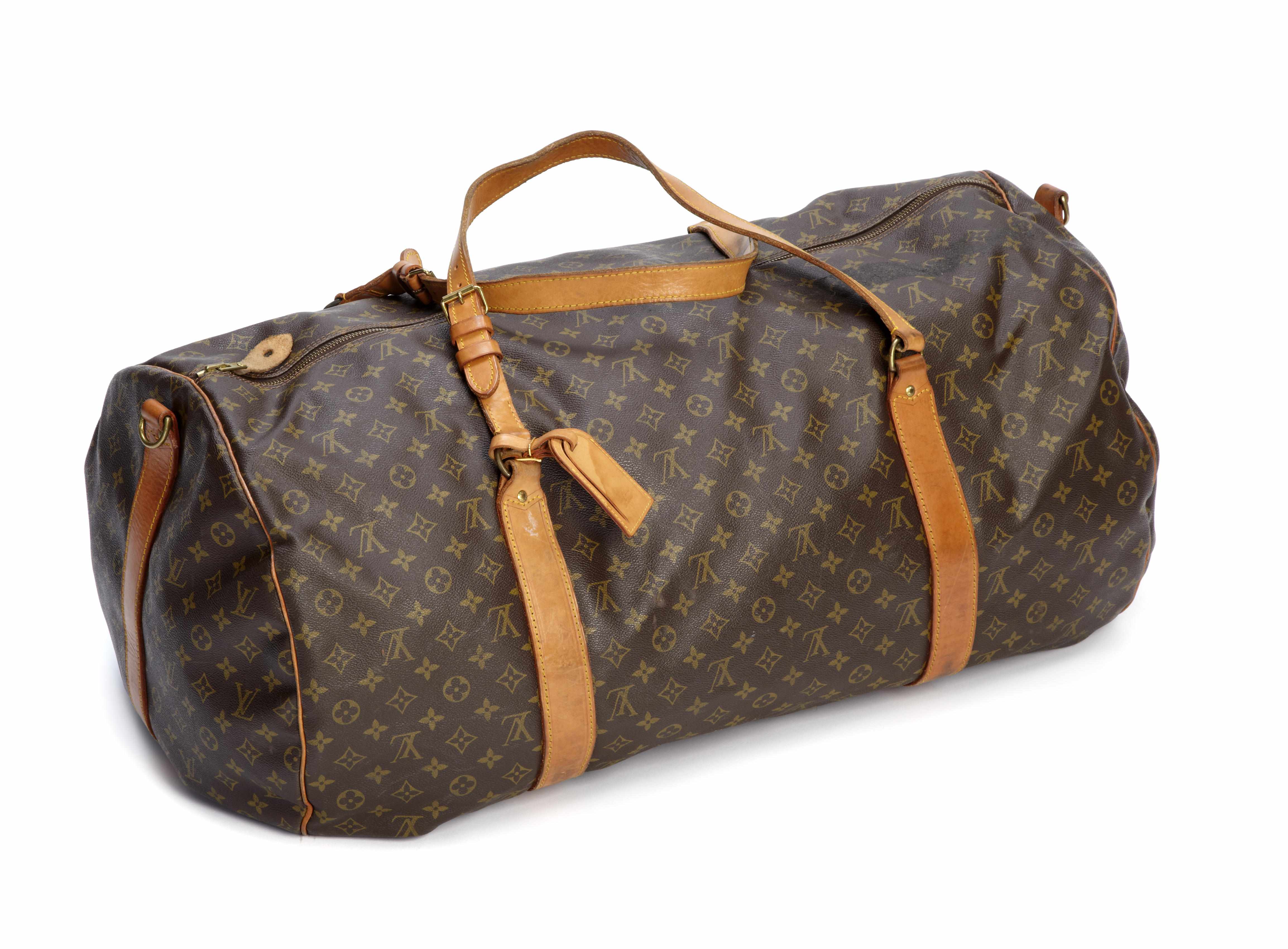 Appraisal: A Louis Vuitton duffle bag size in x in x