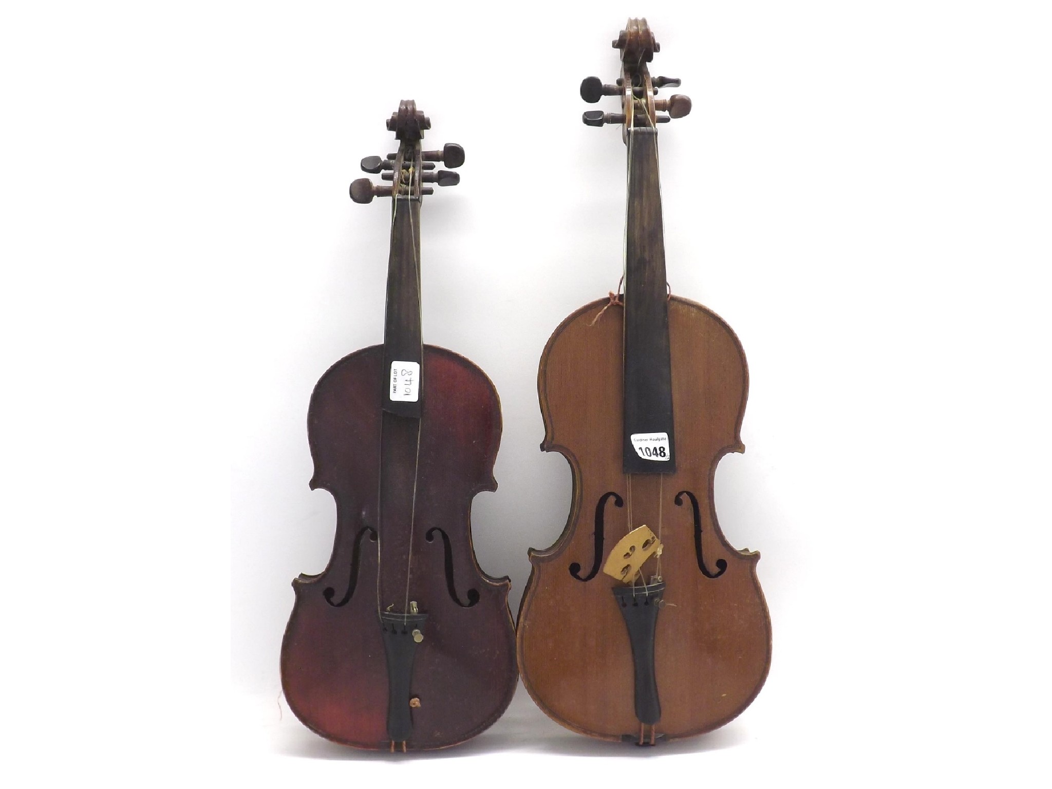 Appraisal: Early th century French violin cm also a French Medio